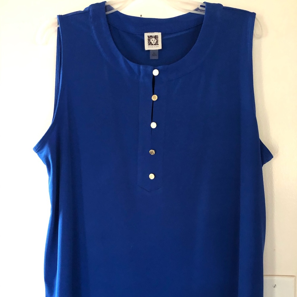Ann Taylor sleeveless top XL